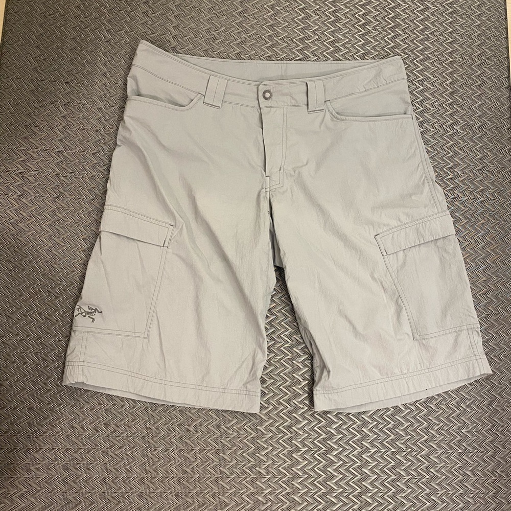 Arc'teryx Gray Cargo Shorts